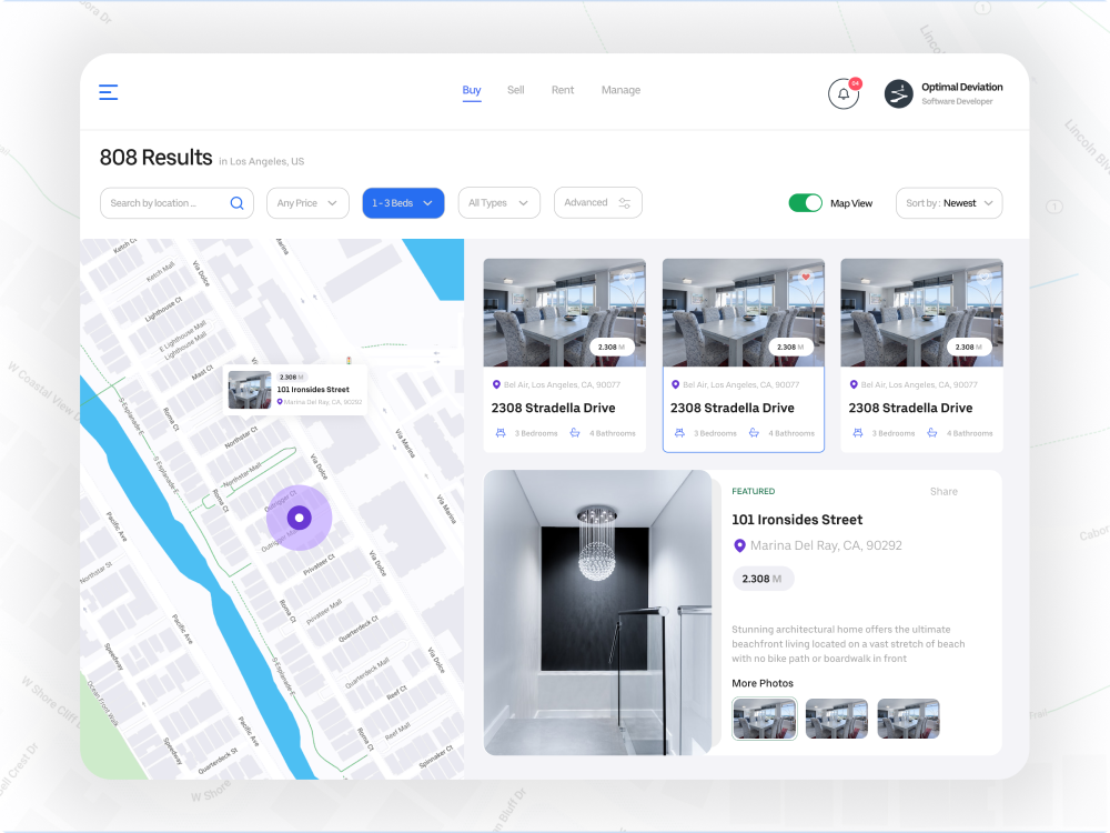 Bespoke Real Estate Web Development